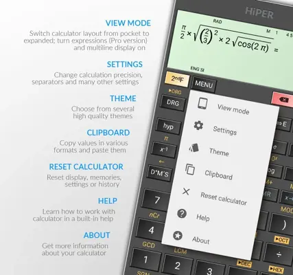 HiPER Calc android App screenshot 13